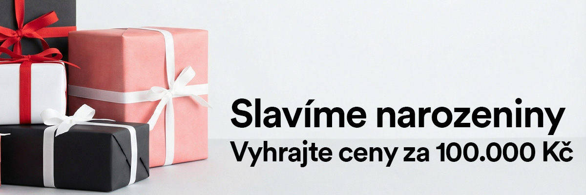 Narozeninová tombola - Ceny za 100.000 Kč